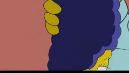 Marge Simpson in einem Porno